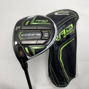 Cobra RAD Speed 5 Fairway Wood 18.5* EvenFlow Riptide CB 5.0 40g Senior LH HC