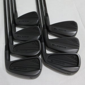 Cobra King Forged CB/MB Black 24 Iron Set - 4-PW- $-Taper 120 Stiff Steel - MINT