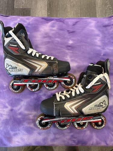 Senior Tour Thor 909 Inline Skates Regular Width Size 11 (Used)