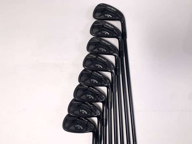 Callaway Apex 21 Black Iron Set 4-PW+GW True Temper Elevate MPH 95g Stiff RH