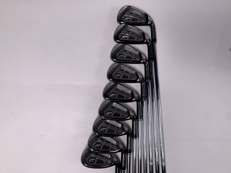 Callaway Big Bertha OS Iron Set 4-PW+GW+SW True Temper Speed Step 80 Regular RH