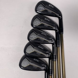 Callaway EPIC Star Iron Set 6-PW ATTAS Speed Series 50g Regular RH +1/2''