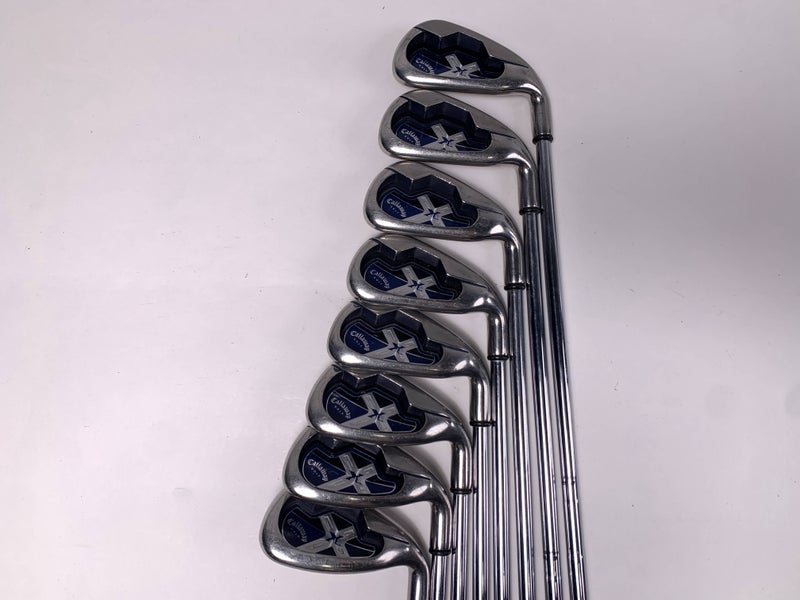 Callaway X-18 Iron Set 3-PW Regular Steel Mens RH