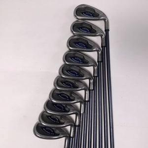 Callaway X-16 Iron Set 4-PW+GW+SW+LW System CW75 Regular Steel Mens RH