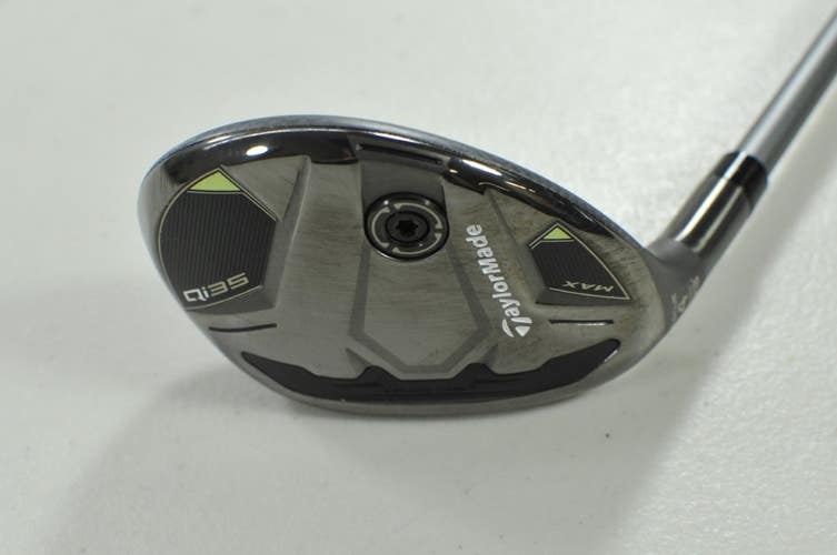 LEFT HANDED TaylorMade Qi35 Max Rescue 4-23* Hybrid Regular Flex Graphite#202015