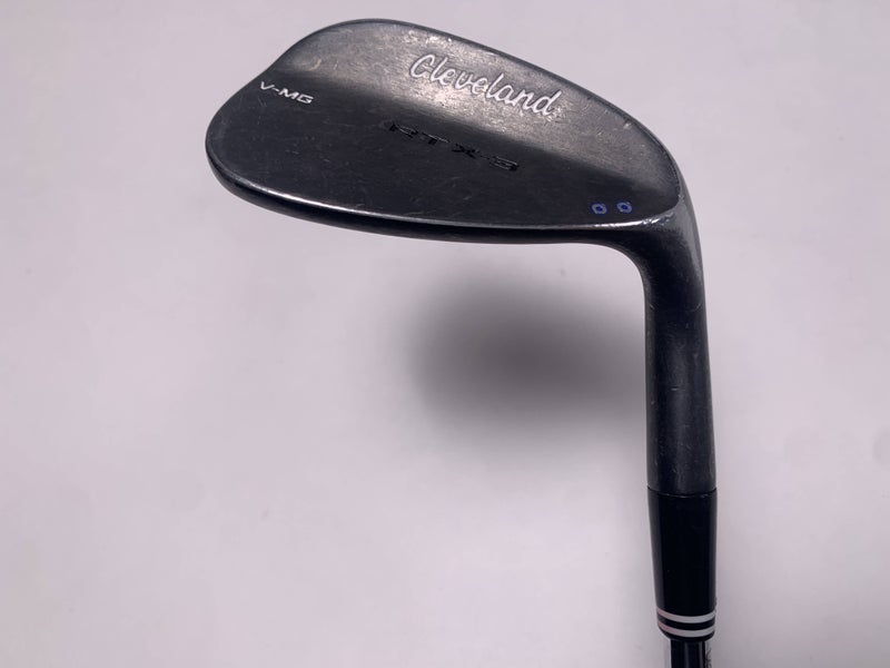 Cleveland RTX 3 Black Satin Gap Wedge GW 50* 10 Bounce DG Wedge Steel Mens RH