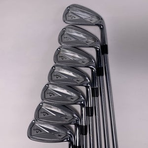 Callaway X Forged 2018 Iron Set 4-PW Project X PXi 6.0 Stiff Steel Mens RH