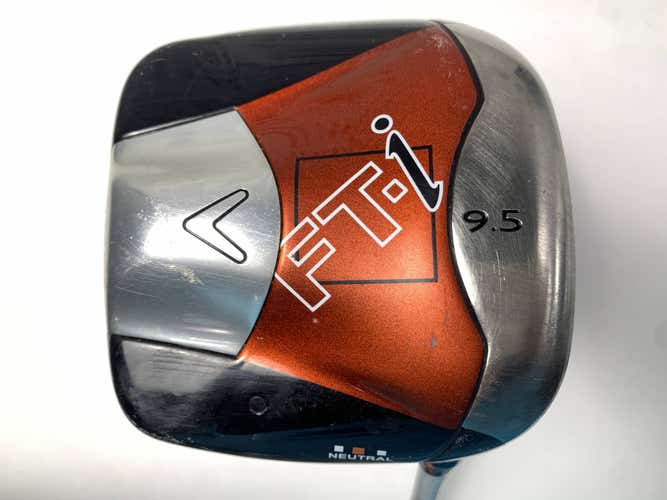 Callaway FT-i Tour Driver 9.5* Aldila NV Green 65g Stiff Graphite Mens RH