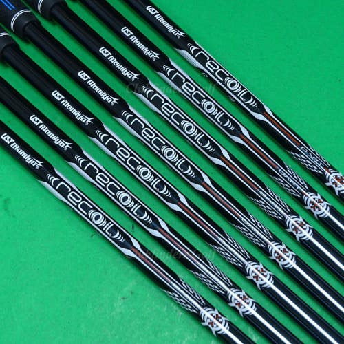 UST Mamiya Recoil DART F3 75 .370 Regular Pulled Graphite Iron Shafts SET OF 7