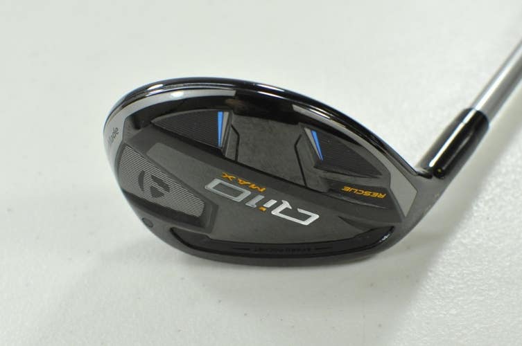 LEFT HANDED TaylorMade Qi10 Max Rescue 3-20* Hybrid Regular Flex Graphite#202014