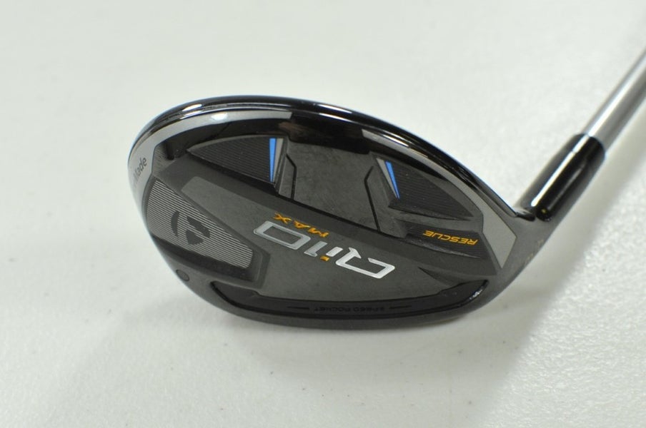 LEFT HANDED TaylorMade Qi10 Max Rescue 3-20* Hybrid Regular Flex Graphite#202014
