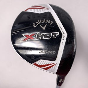 Callaway X Hot 3 Deep Pro 3 Fairway Wood 14.5* Project X PXv 6.0 Stiff RH