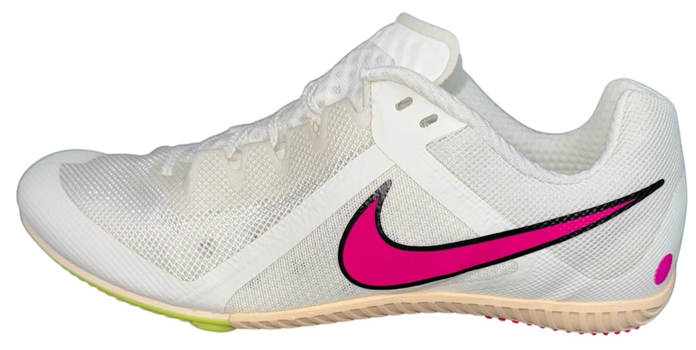 Nike Zoom Rival Multi-Event Track Mens Size 9 Sprint Track & Field Pink 12 Pins