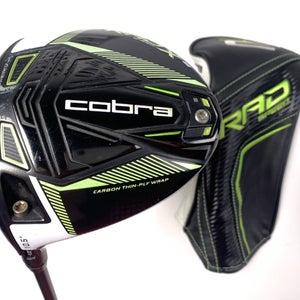 Cobra RAD Speed XB Driver 10.5* UST Mamiya Helium 3F2 Senior Graphite Mens LH HC