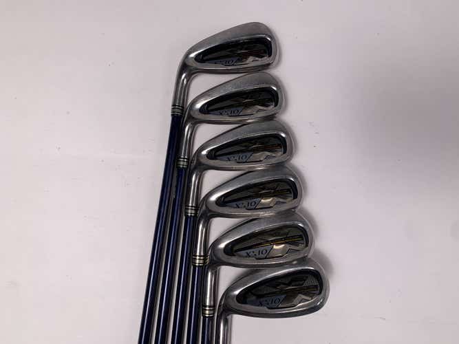 XXIO X Iron Set 6-PW+SW MP1000 Flex 3233 49g Regular LH Midsize Grips