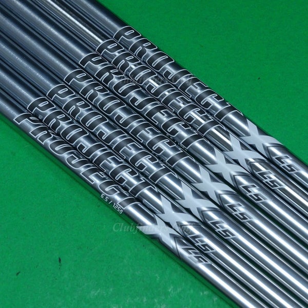 NEW Project X LS 6.5 125g .355 Extra Stiff Steel Iron Shafts SET OF 7
