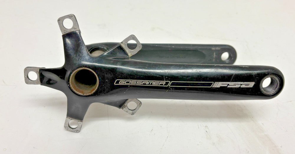 FSA Gossamer 175mm Black Aluminum 5-Bolt GXP Crankset CLEAN Fast Shipping