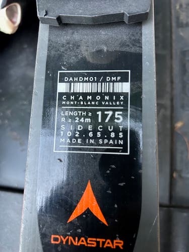 Unisex 2017 Racing 175 cm Dynastar Speed Team GS Skis With Bindings Max Din 12 (Used)