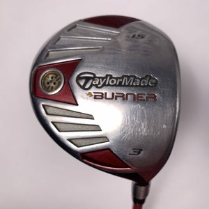 TaylorMade Burner Steel 2007 3 Fairway Wood 15* Aldila NV Pink 55g Senior RH