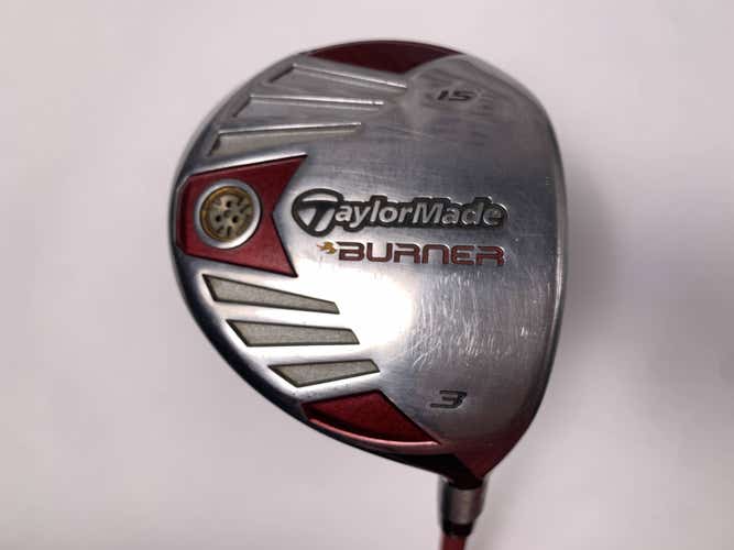 TaylorMade Burner Steel 2007 3 Fairway Wood 15* Aldila NV Pink 55g Senior RH