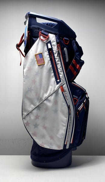 Sun Mountain C-130 Patriot Cart Bag Navy 14-Way Divide Single Strap Golf Bag