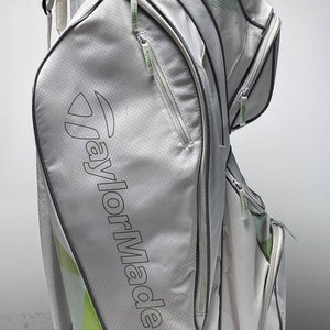 Taylormade Kalea Cart Bag White 14-Way Divide Single Strap Golf Bag