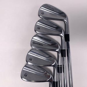 TaylorMade P790 2019 Iron Set 5-9 True Temper DG 105 S300 Stiff Steel Mens RH