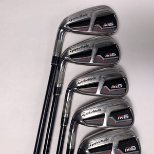 TaylorMade M6 Iron Set 4-PW+GW Fujikura Atmos 6R Regular Graphite Mens LH