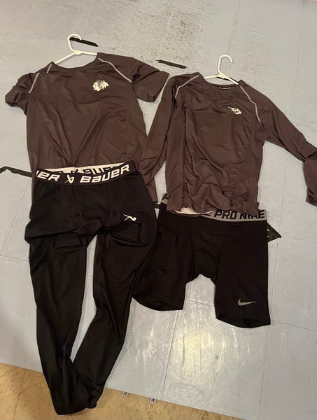 Compression Bundle (Used) - Nashville, Chicago, Bauer Compression Jock, Compression Shorts