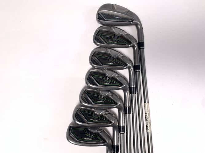 TaylorMade RocketBallz Iron Set 5-PW+GW RBZ Ladies Graphite Womens RH