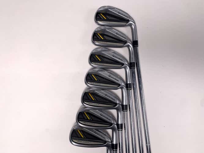 TaylorMade RocketBladez Iron Set 4-PW RocketFuel 85g Stiff Steel Mens RH