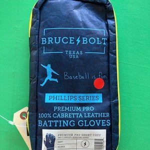 XL Bruce Bolt Batting Gloves (New)