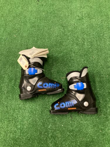 New 2025 Rossignol Comp J1 Junior Ski Boots | Mondo 18.5 (223mm)