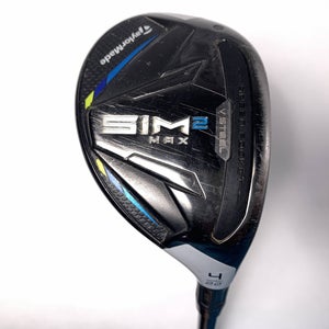 TaylorMade SIM2 MAX Rescue 4 Hybrid 22* Fujikura Ventus Blue 6R Regular RH