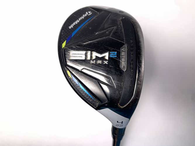 TaylorMade SIM2 MAX Rescue 4 Hybrid 22* Fujikura Ventus Blue 6R Regular RH