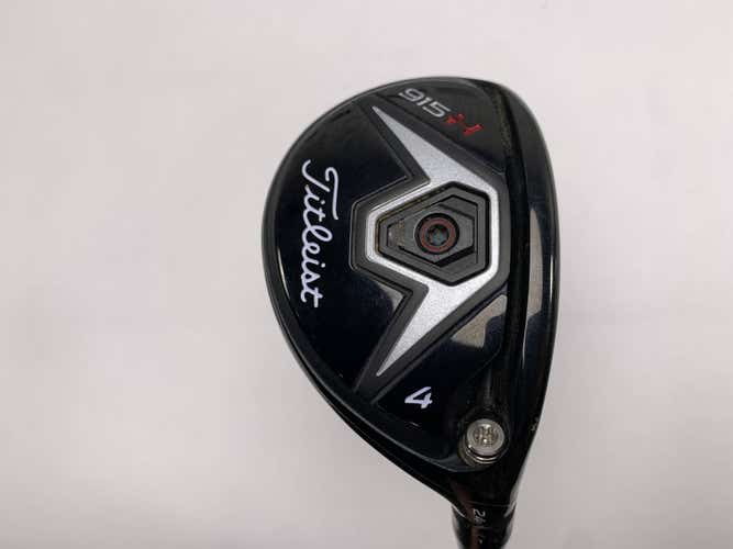 Titleist 915 H 4 Hybrid 24* Aldila Rogue 95 MSI 2.8 85g Stiff Graphite Mens RH