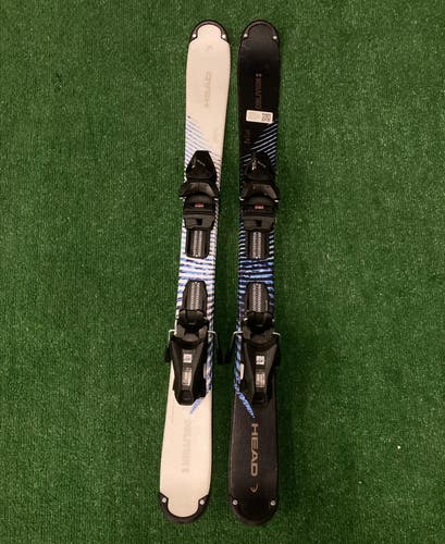 Kid's HEAD Oblivion Team JRS Junior 97 cm Skis (JRS 4.5 GW Binding)