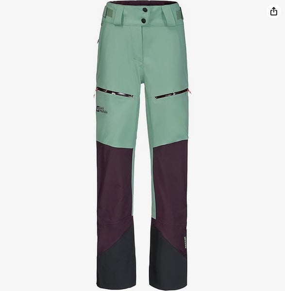 NEW Jack Wolfskin Women's Alpspitze 3L ski touring pant size S/M  MSRP $469
