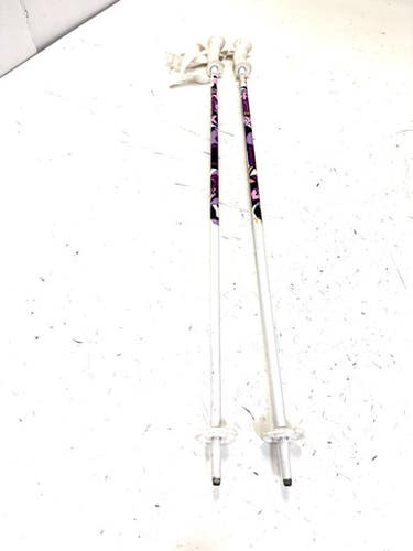 Used Roxy PIXIE Girls DH Ski Pole White 105 cm / 42 in 11860-S000298027