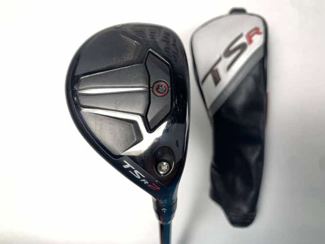 Titleist TSR2 4 Hybrid 21* HZRDUS 6.0 Gen 4 Dual Torsional Black 80g Stiff RH HC