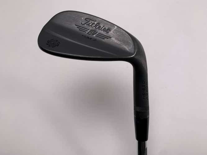 Titleist Vokey SM7 Jet Black Gap Wedge GW 50* 8 F-Grind KBS Tour Stiff RH