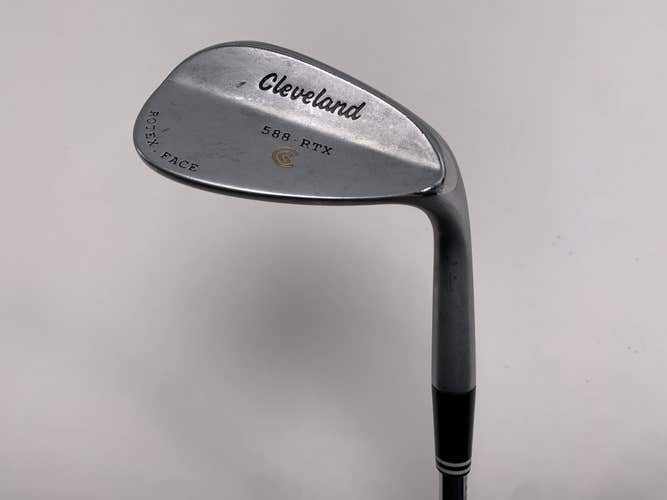 Cleveland 588 RTX Satin Chrome Gap Wedge GW 52* 10 DG RH