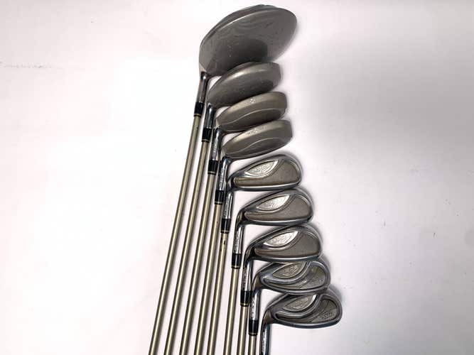 Adams Idea A3 OS Hybrid Club Set Driver 5W 5 & 6H 7-PW LW Ladies LH