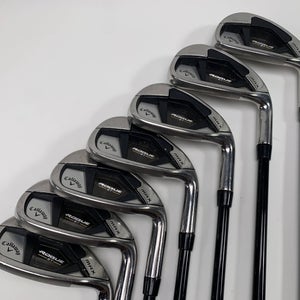 Callaway Rogue ST Max Iron Set 6-PW+AW+GW  Tensei White AV Series 85g Stiff RH