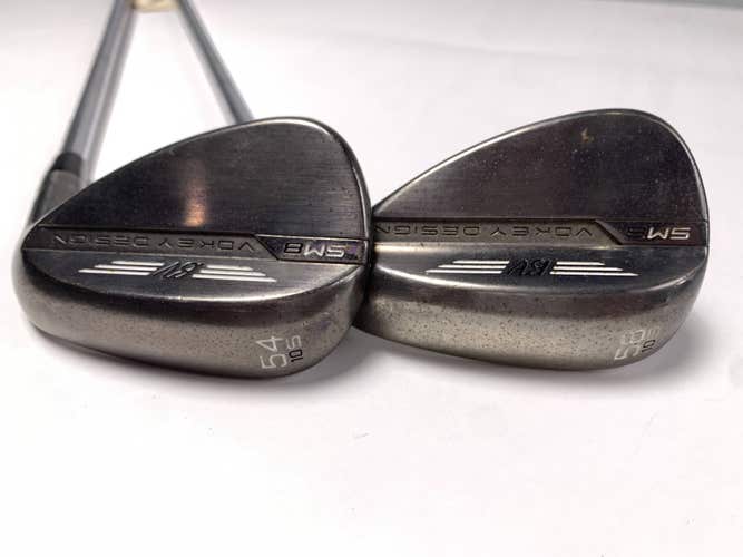 Titleist Vokey SM8 Brushed Steel Wedge Set 54* 10 | 58* 10 Youth Steel Junior RH