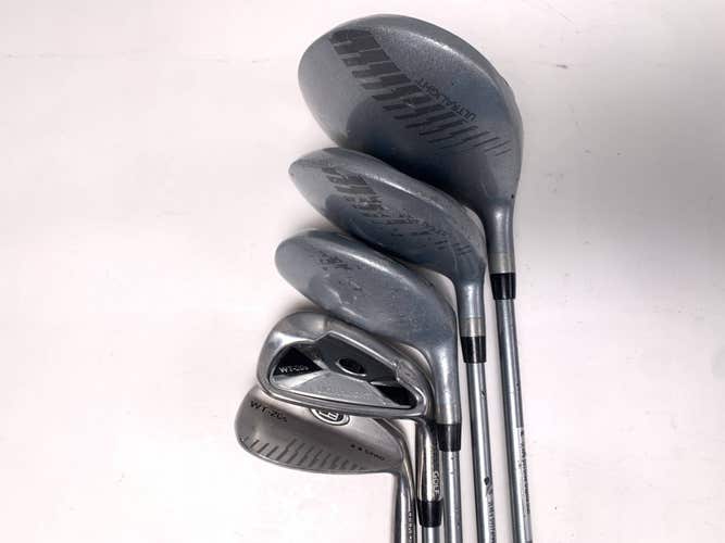 US Kids WT-20S Club Set Driver 3W 5H 9 SW Ultralight 48" Youth Graphite RH