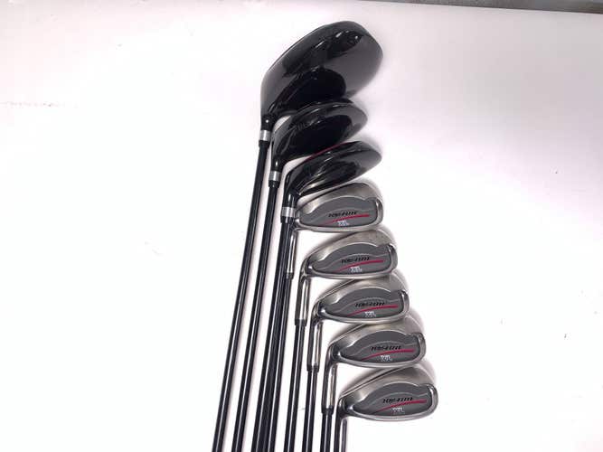 Top Flite XL Club Set Driver 3W 5H 6-PW XL Ladies Graphite Womens LH