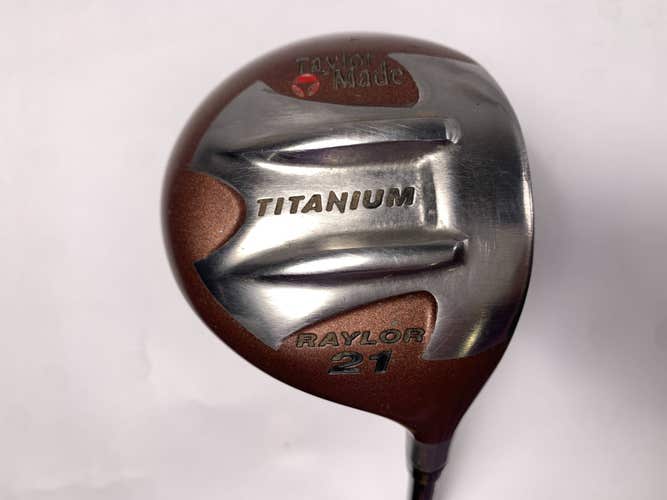TaylorMade Ti Bubble Raylor 7 Fairway Wood 21* Bubble S-90 Stiff Graphite RH