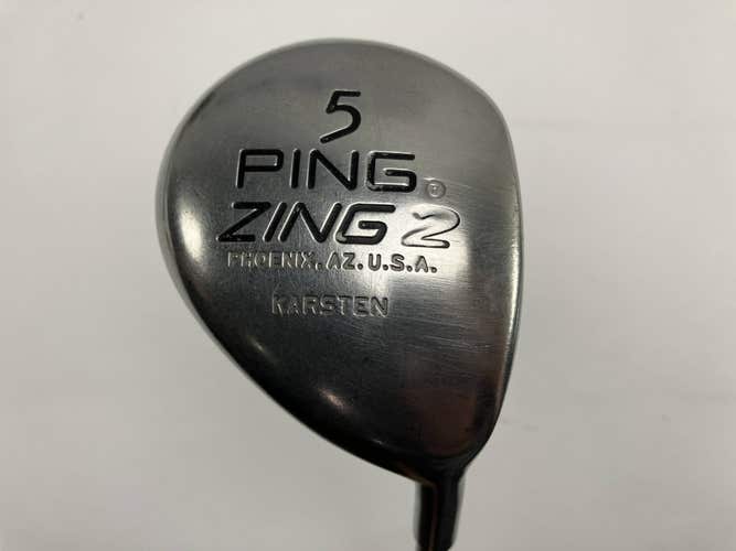 Ping Zing 2 5 Fairway Wood 18* Karsten 201 Regular Graphite Mens RH