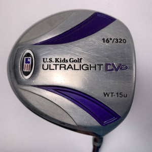 US Kids Ultralight DV2 Driver 16* 54 Youth Graphite Junior RH